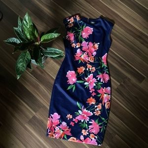 Vince Camuto Floral Cocktail Dress